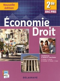 Economie Droit 2de Bac Pro (2015) - Pochette élève