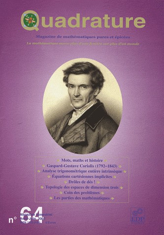 Quadrature 64 Gaspard Coriolis