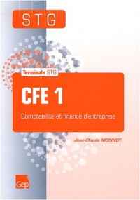 CFE 1 : Comptabilité et finance d'entreprise Tle STG
