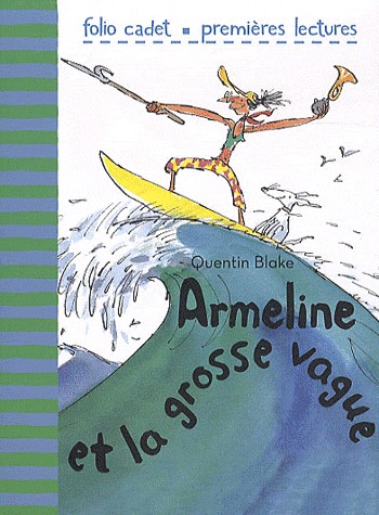 Armeline et la grosse vague