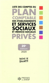 Liste des comptes du plan comptable des ESMS privés