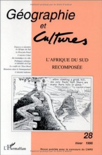 Geographie et cultures 28 afrique du sud recomposee