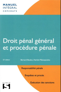 Droit pénal général et procédure pénale