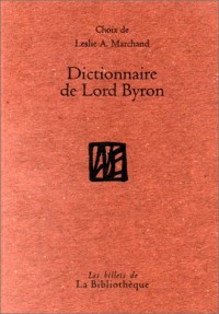 Dictionnaire de Lord Byron