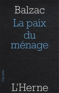 La paix du ménage