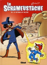 Le Scrameustache, Tome 34 : Le retour de Falzar