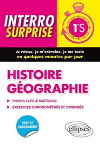 Interro Surprise Histoire Géographie 1re S Tout le Programme