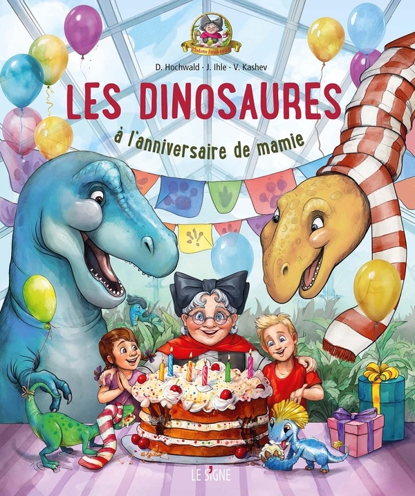 Les dinosaures à l'anniversaire de mamie Freudenreich