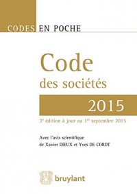 Code des sociétés 2015