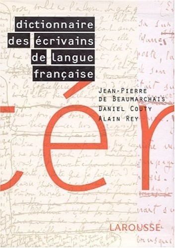Dictionnaire des écrivains de langue française Coffret 2 volumes