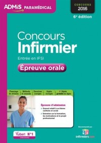 Concours Infirmier - Entrée en IFSI - Épreuve orale - Entraînement - Concours 2016