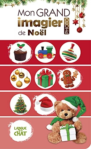 Mon grand imagier de Noël - Livre d'éveil cartonné - Jolies photos - Dès 6 mois