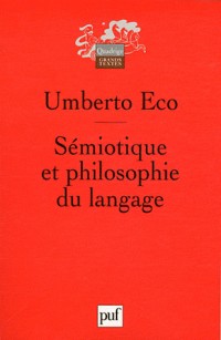 Sémiotique et philosophie du langage