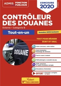 Concours Contrôleur des douanes - Catégorie B - Tout-en-un - DGDDI - Concours 2020