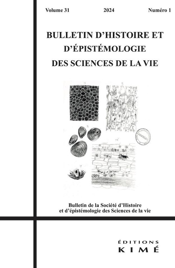 Bulletin d’Histoire et d’épistémologie des sciences de la vie n°31/2