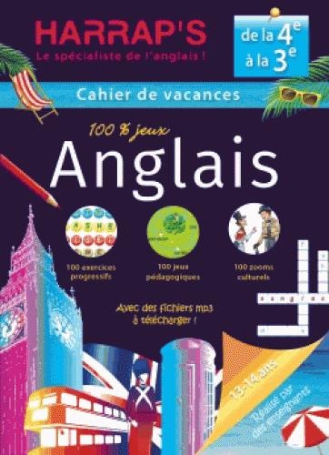 Harrap'S Cahier de Vacances Anglais Quatrième/Troisième