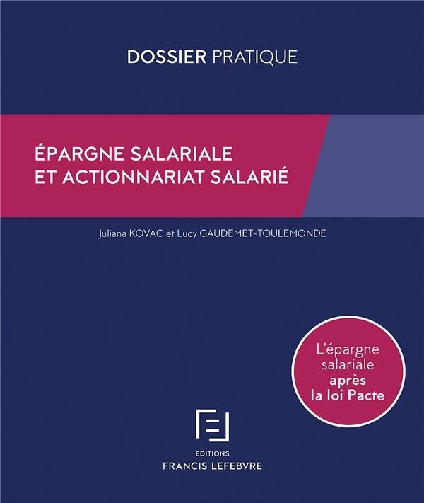 EPARGNE SALARIALE ET ACTIONNARIAT SALARIE