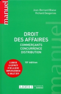 Droit des affaires : Commerçants, concurrence, distribution