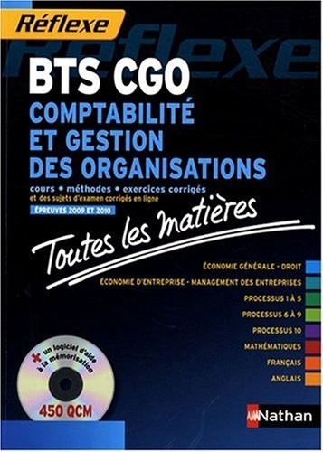 COMPTA GEST ORGA BTS CGO + CD [9782091606712]