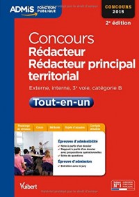 Concours Rédacteur et Rédacteur principal territorial - Tout-en-un - Catégorie B - Concours 2015