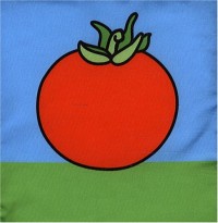 Les fruits et les légumes : Livre tissu