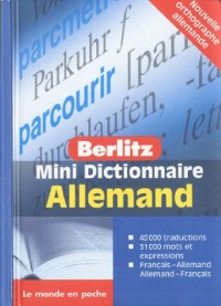 Allemand Mini Dictionnaire