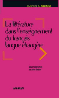 La littérature dans l'enseignement du FLE - Livre