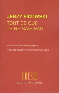 Tout ce que je ne sais pas
