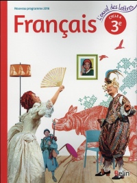 Français 3éme livre de l'élève - Grand format - Nouveau programme 2016