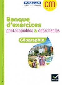 Magellan Géographie CM Ed 2022 Banque d'exercices photocopiables détachables + ressources numériques