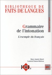 Grammaire de l'intonation l'exemple du français oral