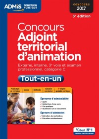 Concours Adjoint territorial d'animation - Tout-en-un - Catégorie C - Concours 2017