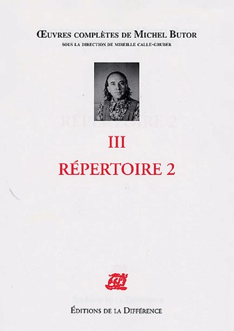 Répertoire : Tome 2