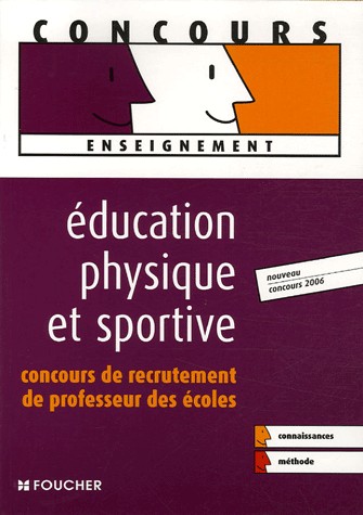 Education physique et sportive : Concours de recrutement de professeur des écoles