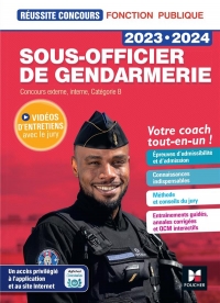 Réussite Concours - Sous-officier de gendarmerie - 2023-2024- Préparation complète