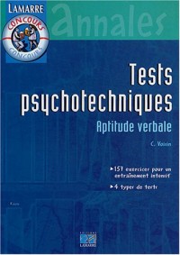 Tests psychotechniques : Aptitude verbale