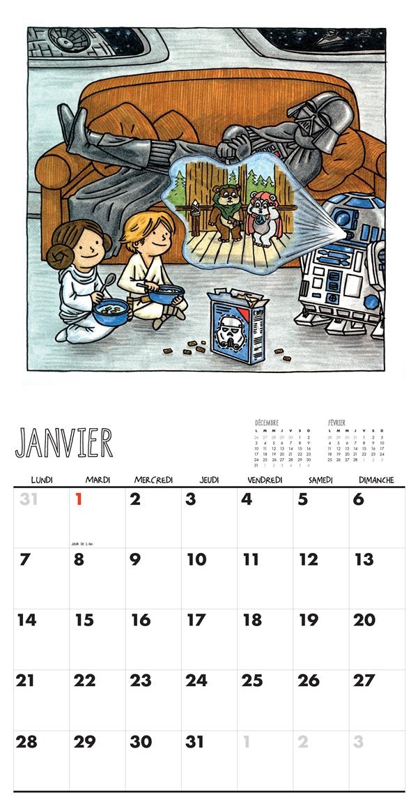 Star Wars : Calendrier Vador et Fils 2019