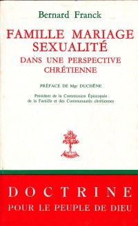 Famille, mariage, sexualité dans une perspective chrétienne. Documents du synode commun des diocèses allemands, 1971 - 1975