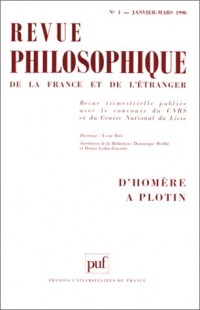 D'Homère a Plotin