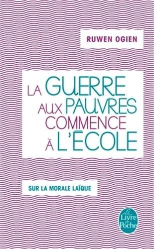 La guerre aux pauvres commence à l'école