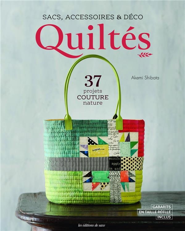Sacs, accessoires & déco quiltés