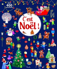 400 autocollants Noël