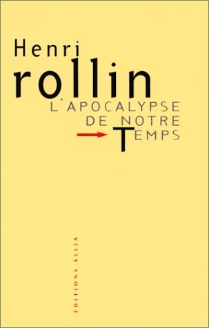 L'APOCALYPSE DE NOTRE TEMPS