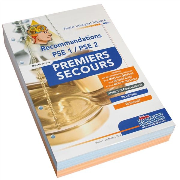 Recommandations PSE 1 / PSE 2 relatives aux premiers secours