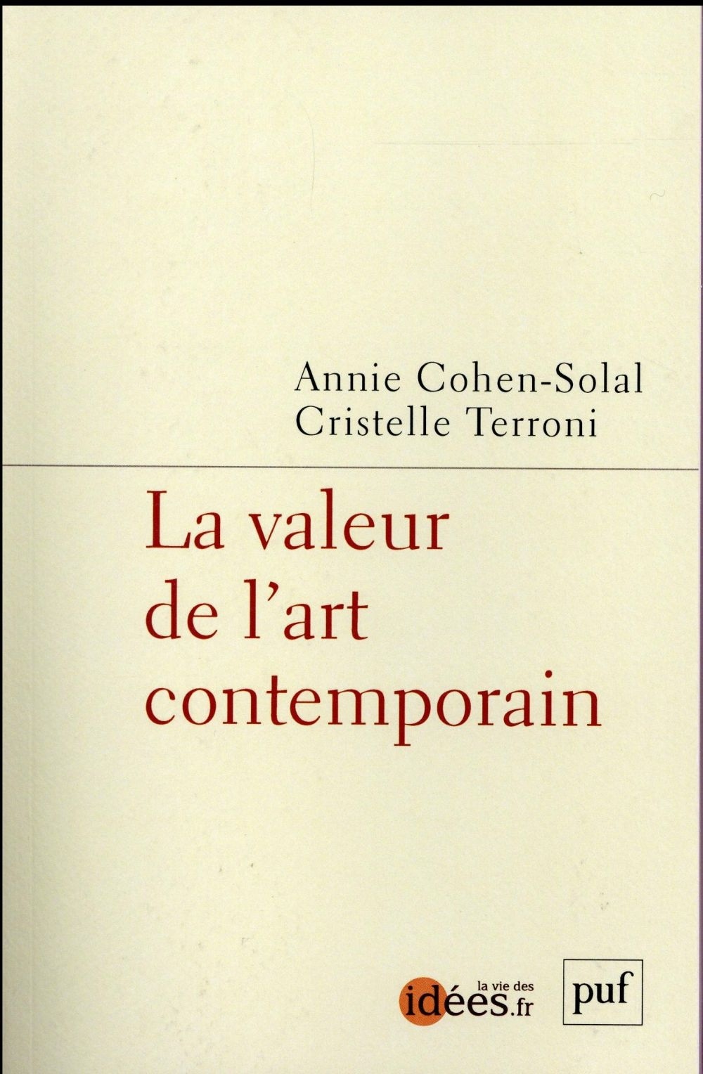 La valeur de l'art contemporain