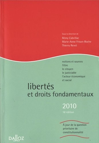 Libertés et droits fondamentaux