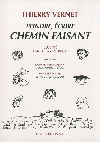 Peindre, écrire chemin faisant
