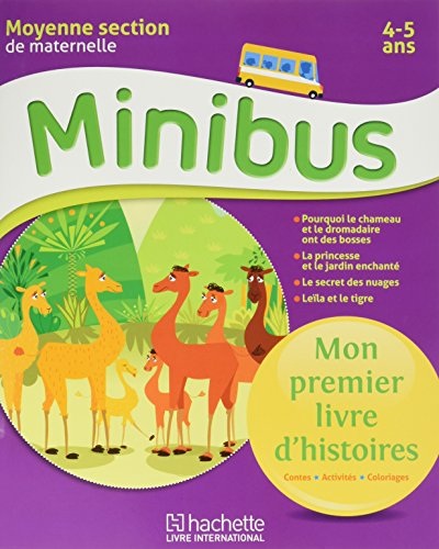 Minibus Maternelle MS Mon premier livre d'histoires