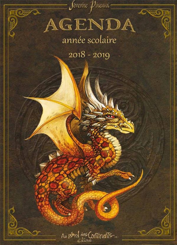 Agenda scolaire 2018-2019 des Dragons