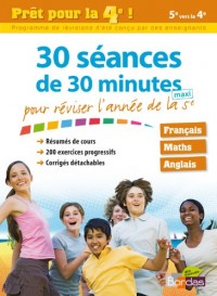 Prêt pour la 4e ! (Cahier de vacances)